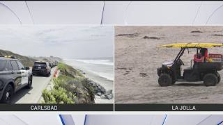 Body found on Carlsbad shoreline days after another washed ashore in La Jolla | NBC 7 San Diego