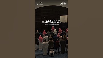 خواتيم سورة النجم #أحمد_العبيد #قرآن #تلاوة_خاشعة #تلاوات