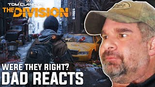 Did Tom Clancy's The Division Predict Coronavirus? - Dad Reacts to Virus Story \& Cinematic Trailer