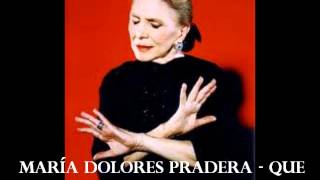 María Dolores Pradera - Que nadie sepa mi sufrir.wmv chords
