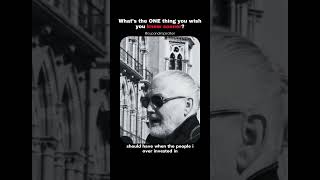 Celebrity What’s the ONE thing you wish you knew sooner Wealth