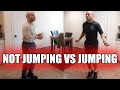 Do you have to jump over the jump rope to get the benefits of jump rope