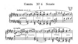 Scriabin - Piano Sonata No. 4, Op. 30 (Pogorelich)