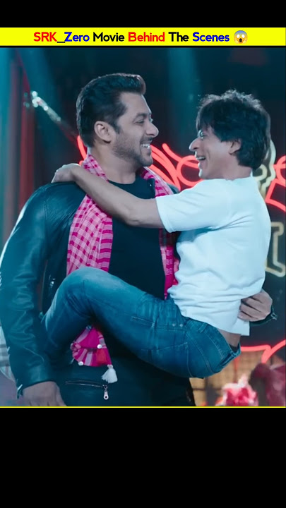SRK Zero Movie Behind The Scenes 😱 | Zero Movie #shahrukh #shorts #movie