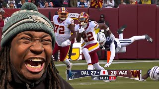 Dallas Cowboys vs Washington Commanders Christmas Day Game Highlights | 2025 NFL Wk 17 REACTION
