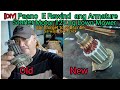 [DIY] how to rewind lown mower starter    armature 12v.@dodznb238#09075850994