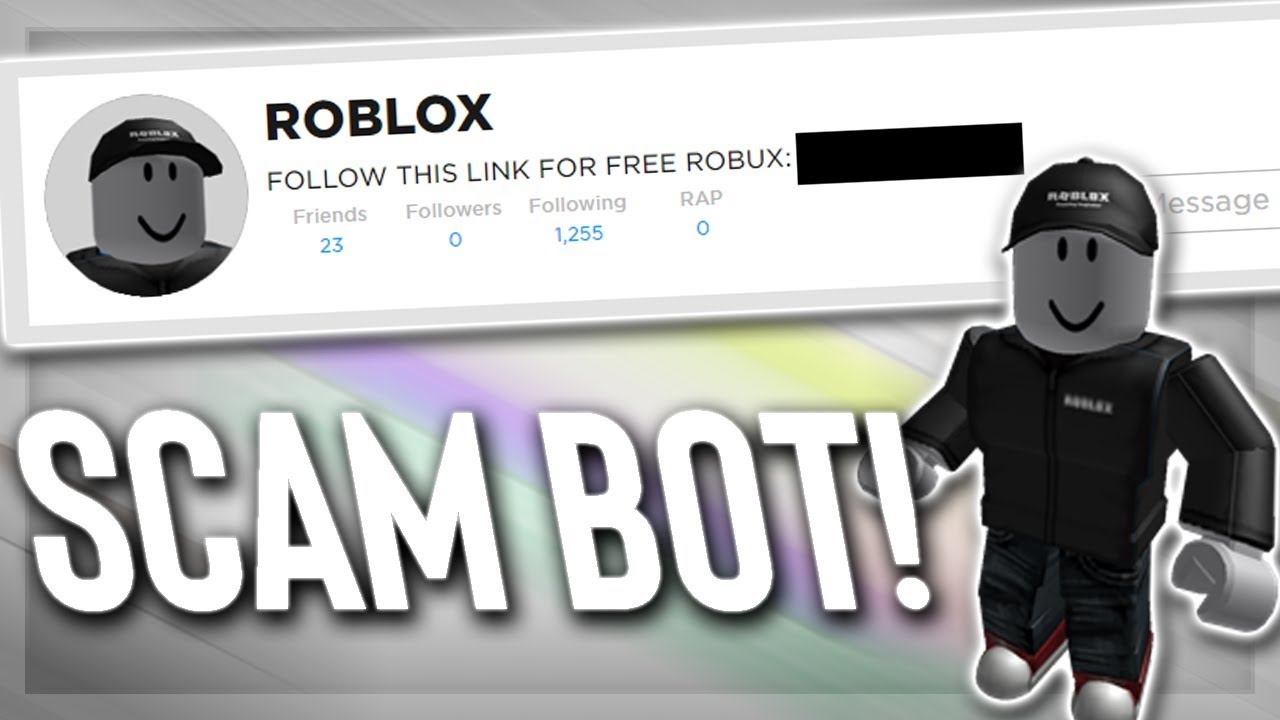 Roblox Himself Is A Scam Bot Youtube - scam bot destroyer simulator roblox