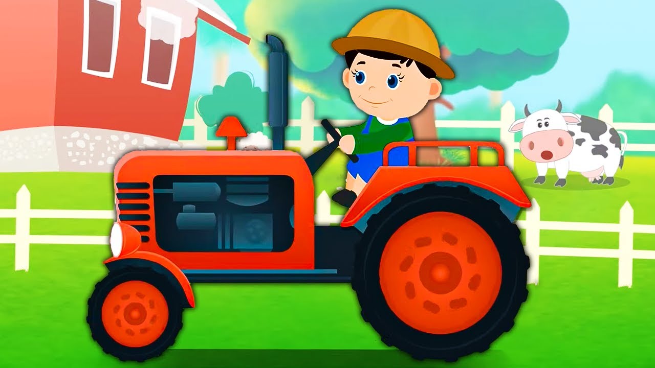 The Farmer in the Dell Nursery Rhymes for Kids Kids Learning Videos