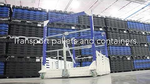 Strong & Flexible Material Handling Carts | FlexQube