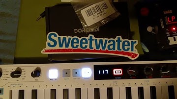 I hooked my Korg NTS-1 to Arturia Keystep 37 and THIS happened.  (Space Chimes)