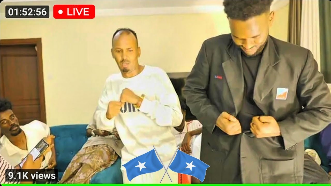 SomaliGamer iyo coach Xamaam Live 🔴 full video  so dawada 