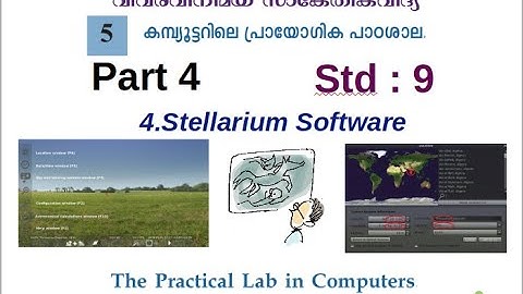 ICT Tutorials Std 9 Chapter 5 Stellarium 4