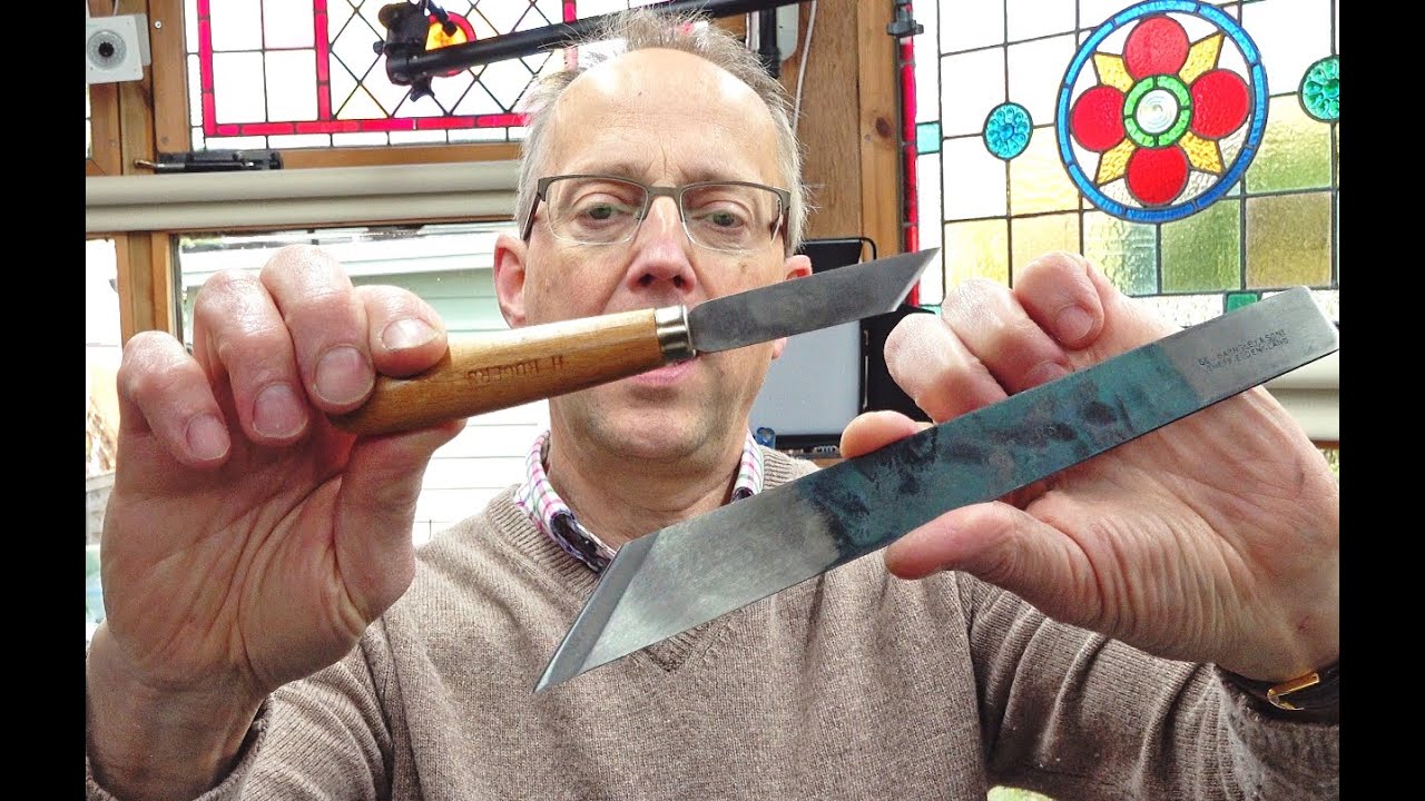 Leather Paring Knives for Bookbinding