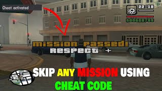 SKIP (Missions) in GTA SAN ANDREAS Using (CHEAT CODE) || Pak Gaming screenshot 5