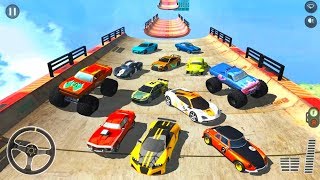 Grand Mega Ramp Car Jumping Game 2020 - Stunt Car Drive - Android Gameplay screenshot 3