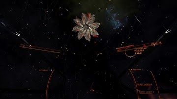My first Thargoid encounter.  I was not ready.
