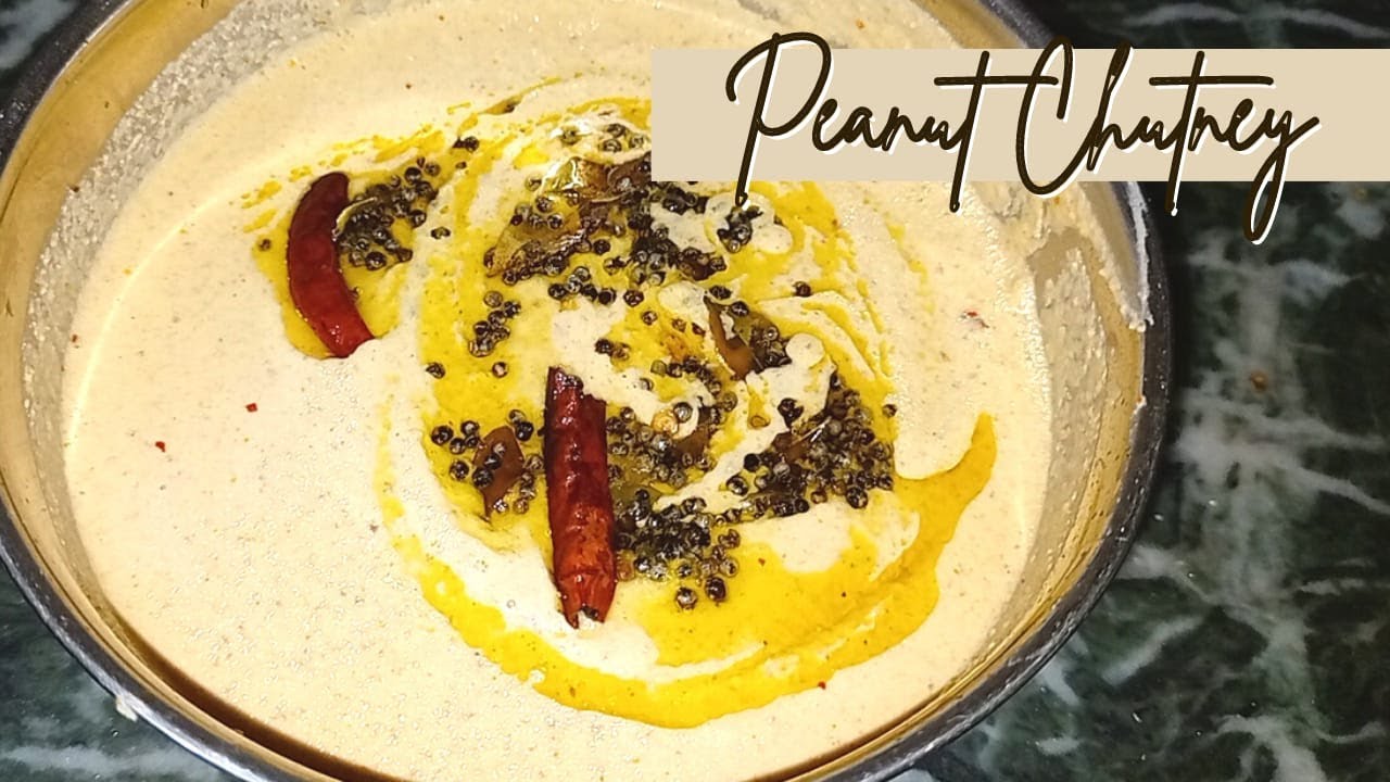 Moongfali Ki Chutney Recipe Peanut Chutney Recipe In Hindi for Dosa