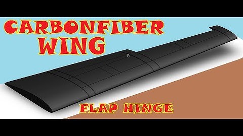 CARBON FIBER WING BUILD. RC PLANE. Episode 34. FLAP HINGE