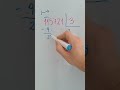 Dividir por 3 y realizar la comprobación PARA SABER SI ESTA BIEN