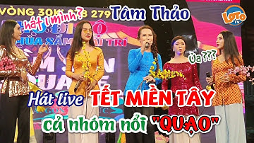 Tâm Thảo hát live MV Tết Miền Tây khiến Yumi, Bội Nhi, Linh Anh, Kuppy Miu nổi quạo Cát Thy cười xỉu