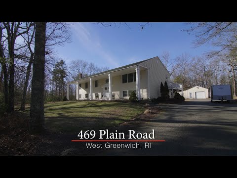 469 Plain Road, West Greenwich, RI home video tour