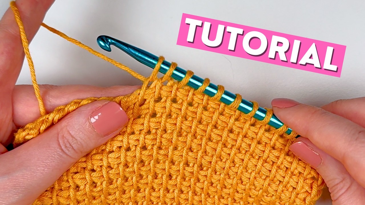 How to Tunisian Crochet for Absolute Beginners