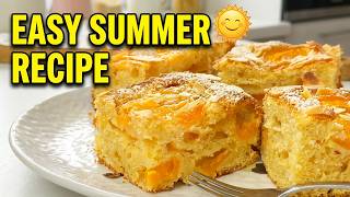 The Softest Apricot Cake You'll Ever Bake!  Moist, Fluffy & Easy /Easy Homemade Recipe. screenshot 5