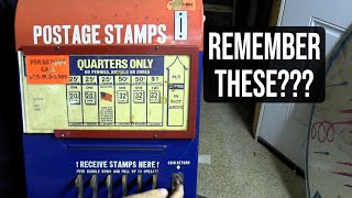 Postage Stamp Machines and Mailboxes!