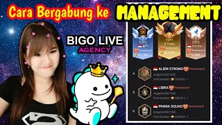 Cara Daftar dan Gabung Management di Bigo Live - Memilih Management di Bigo