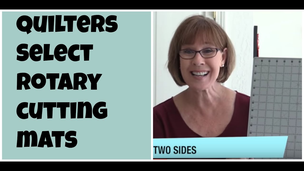Quilters Select Rotary Cutting Mats YouTube