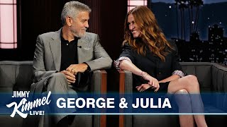 George Clooney & Julia Roberts on Becoming Friends, Pulling Pranks & New Movie Ticket to Paradise Thumb
