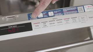 How to Use Delay Start on Your Bosch Dishwasher