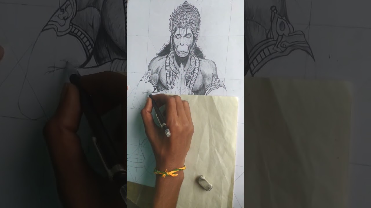 The art of Hanuman jayanti 
