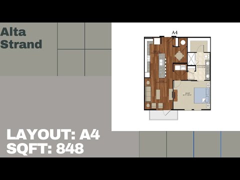 Alta Strand 848sqft A4