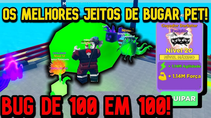 COMO CONSEGUIR OS MELHORES PETS DE ROBUX *EVOLUÍDOS* DE GRAÇA NO MUSCLE  LEGENDS!! (Roblox) 