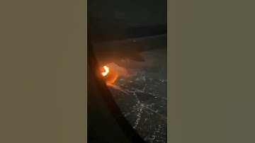Right Engine Failure in Airbus 320 & Catches Fire #shorts #shortsfeed #ytshorts #youtubeshorts