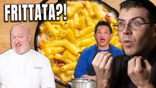 Pro Chef Reacts.. To Pro Chef & Home Cook MAKE Carbonara! (Epicurious)