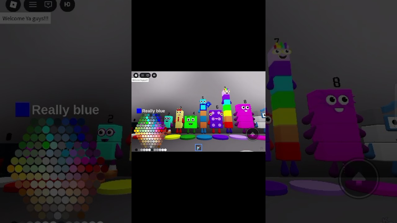 Numberblock 14 Plays Roblox | Episode 9: Numberblocks RP Games (Part 1) | Roblox