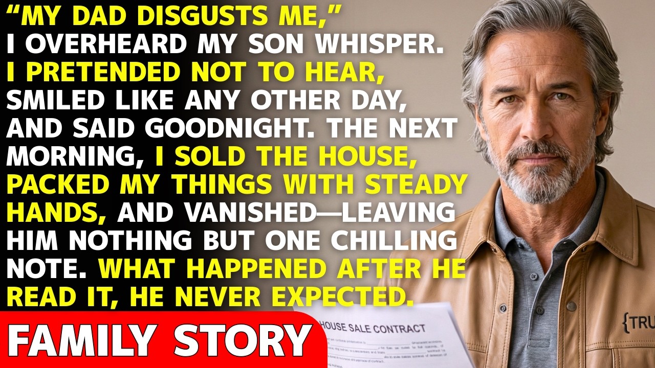 “My Dad Disgusts Me,” My Son Said. I Pretended Not to Hear—and Sold My House the Next Day