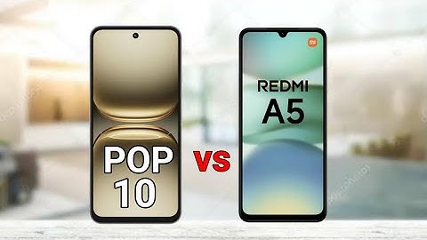 Tecno Pop 10 vs Redmi A5 4G