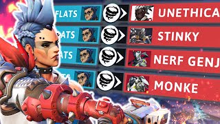So Flats played Junker Queen in Overwatch 2 Ranked here's how it went..