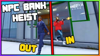 GTA 5 Roleplay - NPC BANK ROBBERY'S | RedlineRP