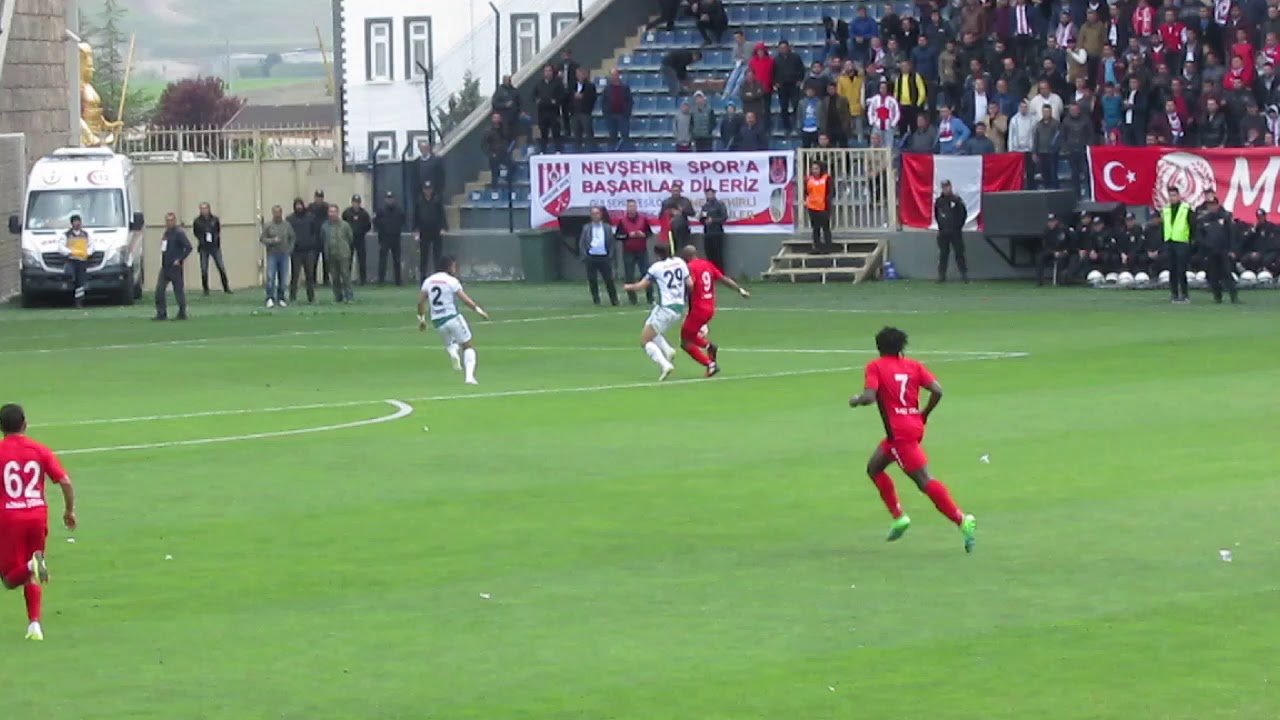KIRŞEHİR BELEDİYESPOR  1- NEVŞEHİRSPOR  0  ( 2018 3.LİGE TERFİ MAÇI)