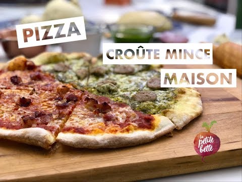 Vidéo: Pizza Au Fromage Sur Croûte Mince