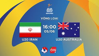 🔴Trực tiếp: U20 Iran - U20 Australia | Vòng loại 2 giải U20 nữ châu Á 2024