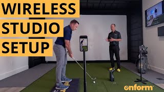 Go Wireless! Setting Up Your Onform Wireless Golf Studio