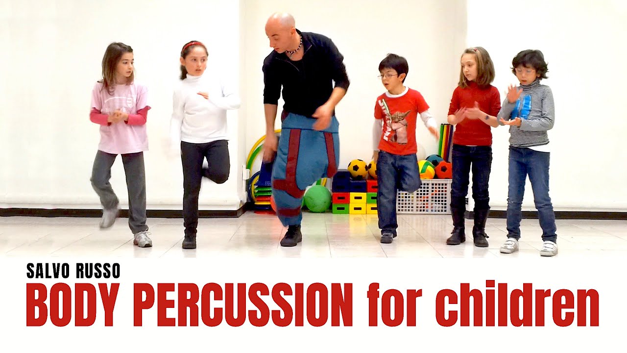 BODY PERCUSSION for children - Famous pattern (Salvo Russo)