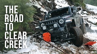 The Road To Clear Creek | Jeep Gladiator CRAZY Solo OffRoad Adventure