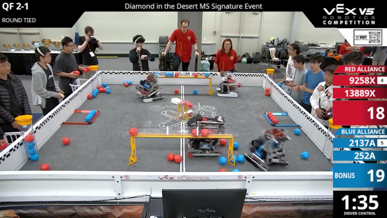 Diamond in the Desert - MS : Canyon - QF #2-1 - 9258X & 13889X vs 2137A & 252A - Auton + Driver