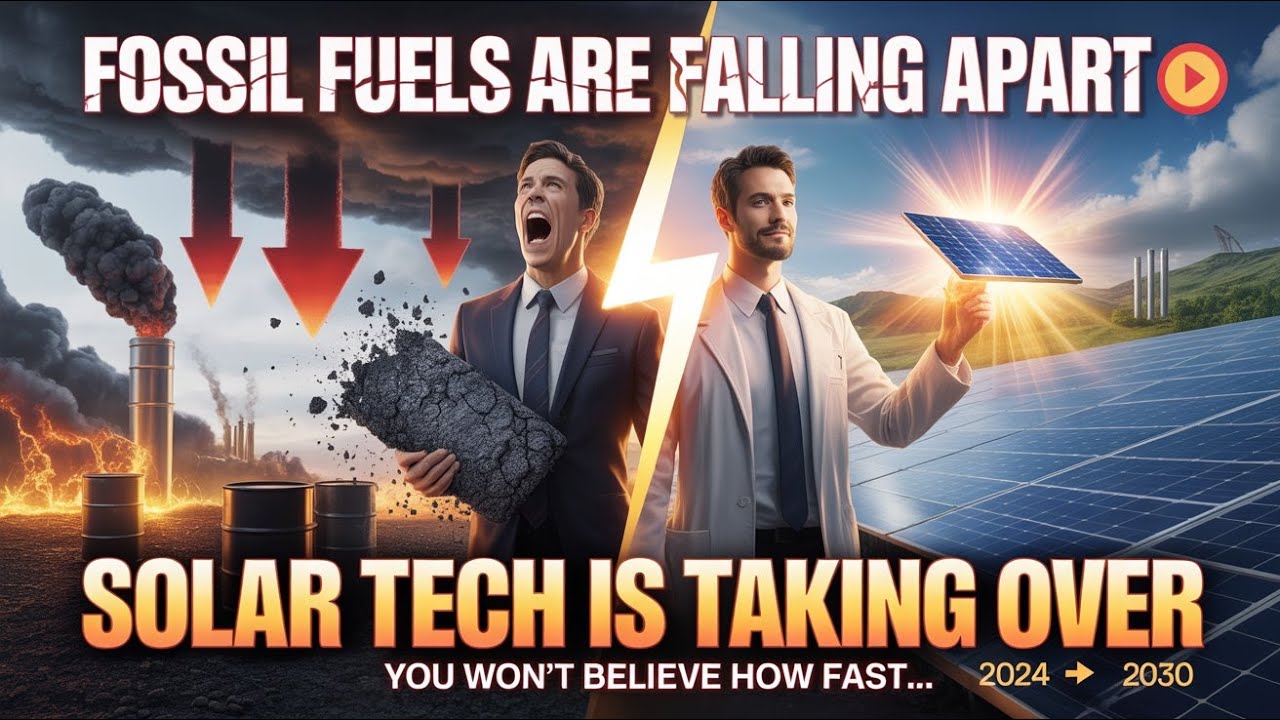 Why Fossil Fuels Are RAPIDLY Losing to Emerging Solar Tech